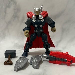 Marvel Super Hero Mashers Thor Avengers 6" Action Figure